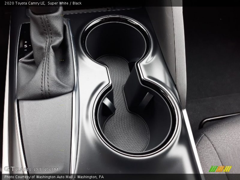 Super White / Black 2020 Toyota Camry LE