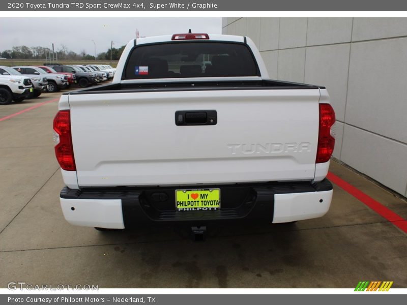 Super White / Graphite 2020 Toyota Tundra TRD Sport CrewMax 4x4