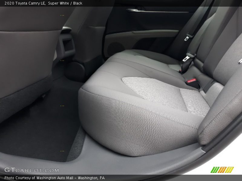Super White / Black 2020 Toyota Camry LE