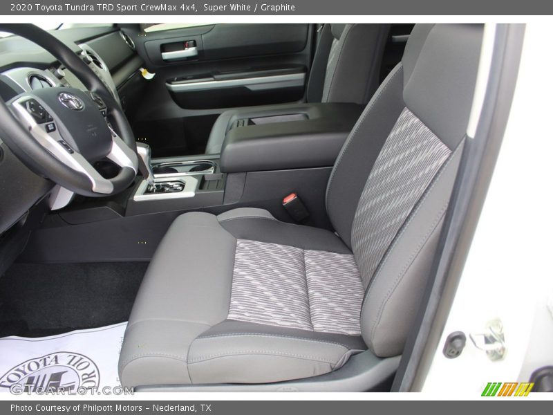 Super White / Graphite 2020 Toyota Tundra TRD Sport CrewMax 4x4