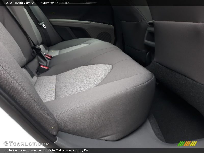 Super White / Black 2020 Toyota Camry LE