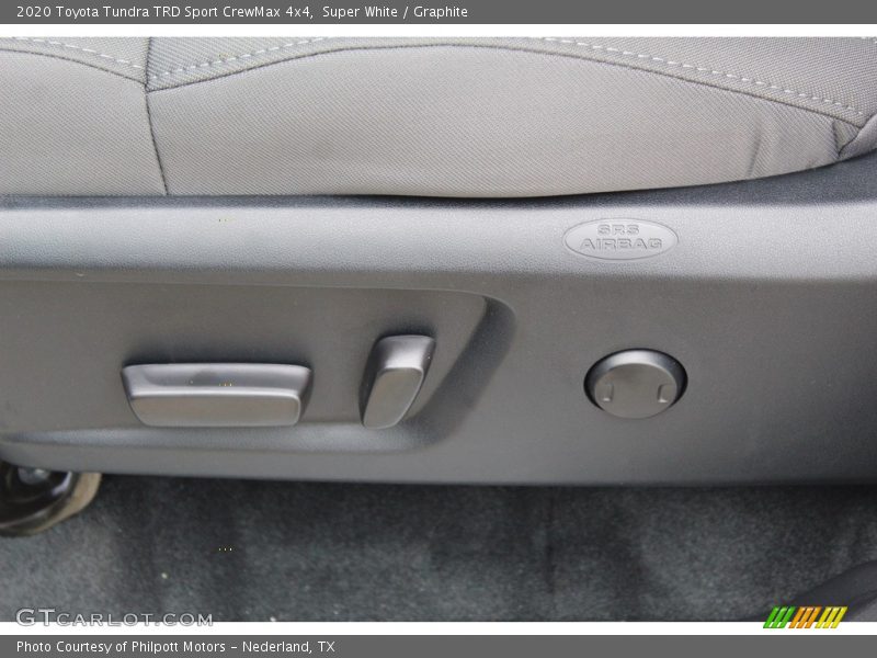 Super White / Graphite 2020 Toyota Tundra TRD Sport CrewMax 4x4