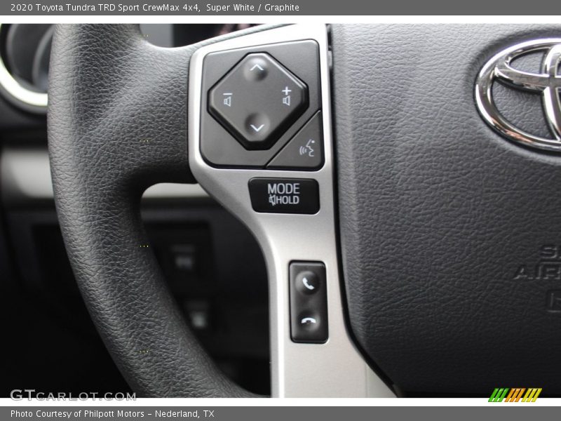 Super White / Graphite 2020 Toyota Tundra TRD Sport CrewMax 4x4