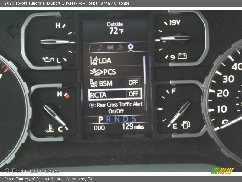 Super White / Graphite 2020 Toyota Tundra TRD Sport CrewMax 4x4