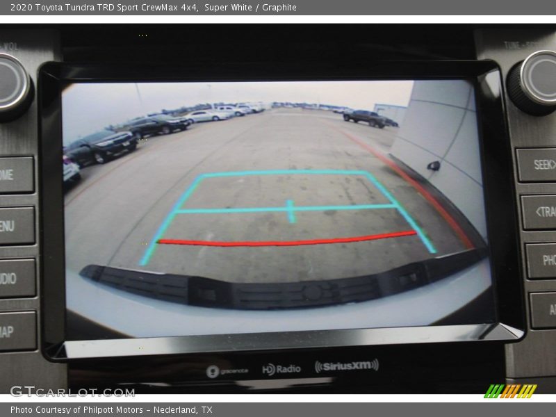 Super White / Graphite 2020 Toyota Tundra TRD Sport CrewMax 4x4