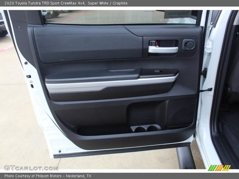 Super White / Graphite 2020 Toyota Tundra TRD Sport CrewMax 4x4