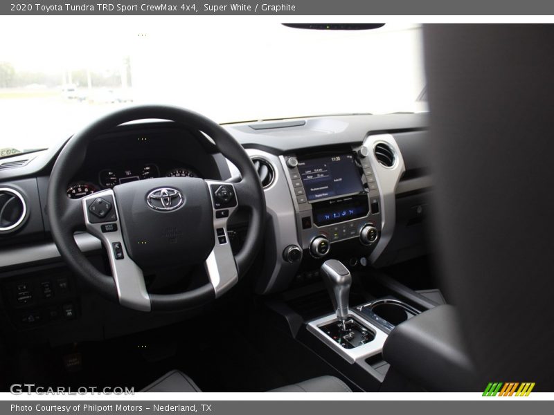 Super White / Graphite 2020 Toyota Tundra TRD Sport CrewMax 4x4