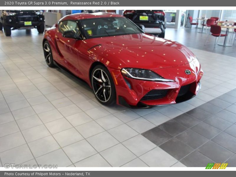 Renaissance Red 2.0 / Black 2020 Toyota GR Supra 3.0 Premium
