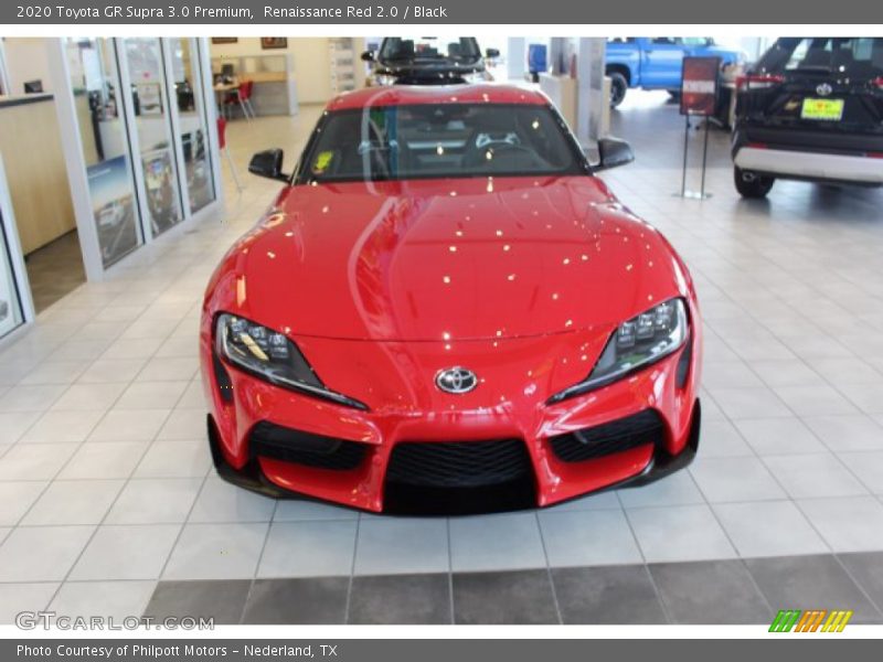 Renaissance Red 2.0 / Black 2020 Toyota GR Supra 3.0 Premium