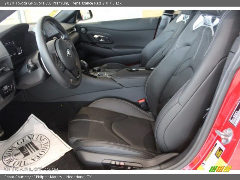 Front Seat of 2020 GR Supra 3.0 Premium