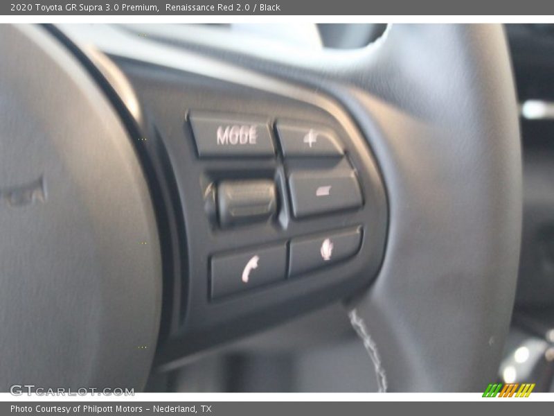 Renaissance Red 2.0 / Black 2020 Toyota GR Supra 3.0 Premium