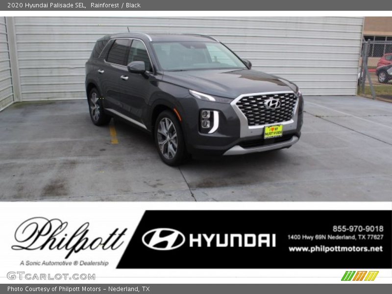 Rainforest / Black 2020 Hyundai Palisade SEL