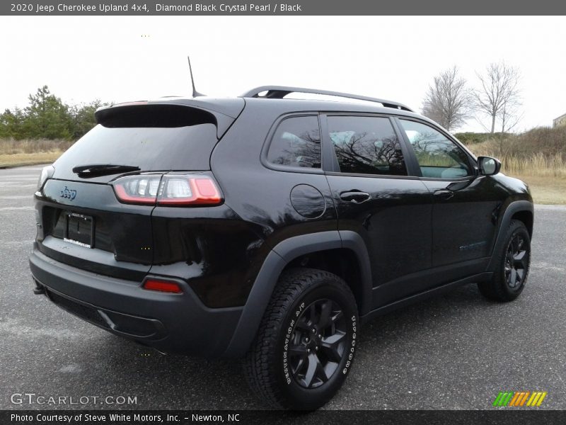 Diamond Black Crystal Pearl / Black 2020 Jeep Cherokee Upland 4x4