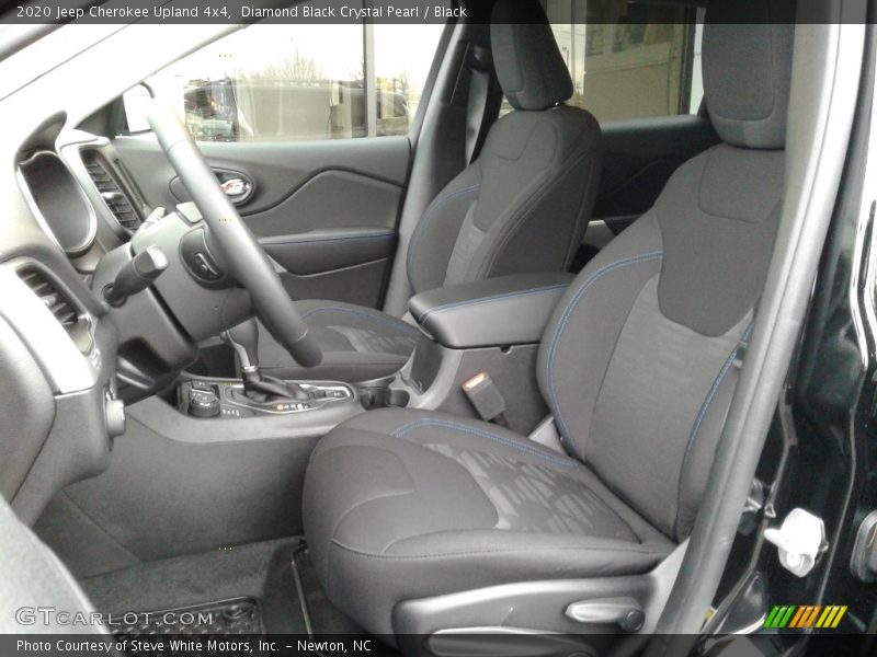 Diamond Black Crystal Pearl / Black 2020 Jeep Cherokee Upland 4x4