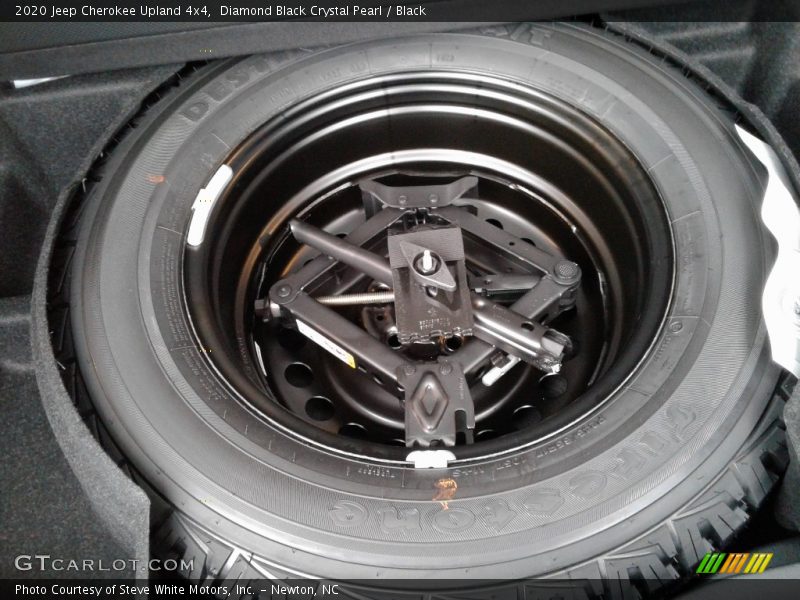 Diamond Black Crystal Pearl / Black 2020 Jeep Cherokee Upland 4x4