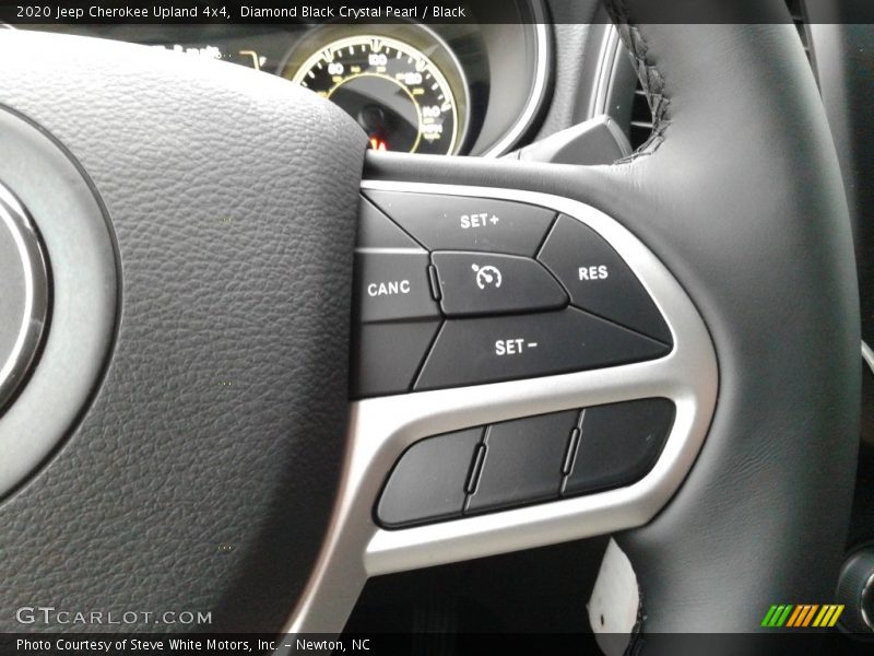 Diamond Black Crystal Pearl / Black 2020 Jeep Cherokee Upland 4x4