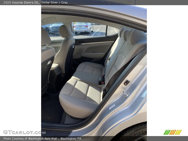 Stellar Silver / Gray 2020 Hyundai Elantra SEL