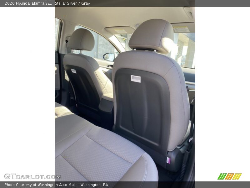 Stellar Silver / Gray 2020 Hyundai Elantra SEL