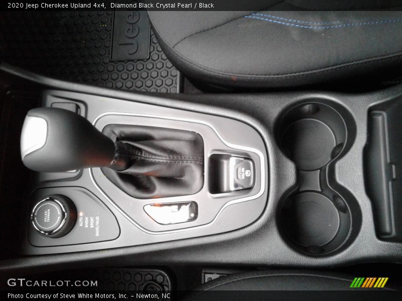 Diamond Black Crystal Pearl / Black 2020 Jeep Cherokee Upland 4x4