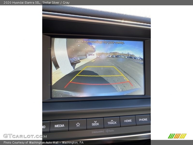 Stellar Silver / Gray 2020 Hyundai Elantra SEL