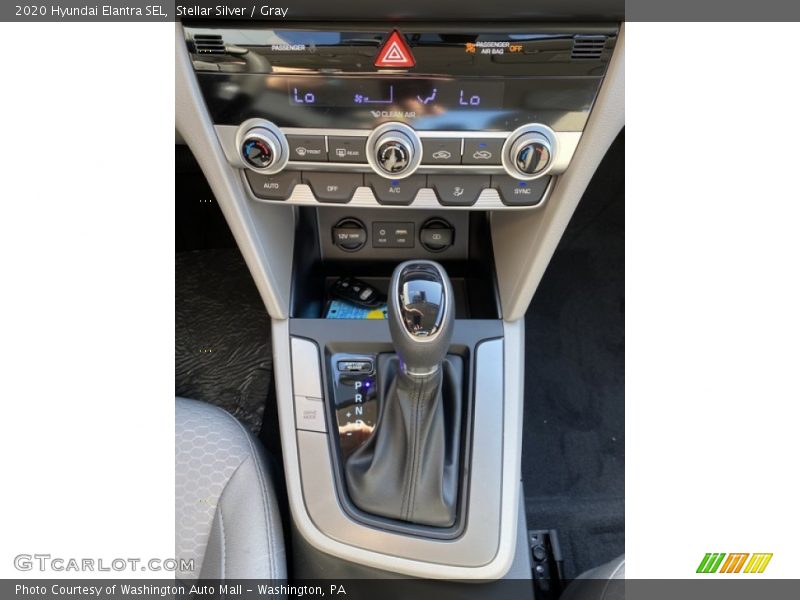  2020 Elantra SEL CVT Automatic Shifter