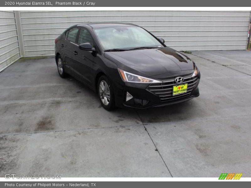 Phantom Black / Gray 2020 Hyundai Elantra SEL