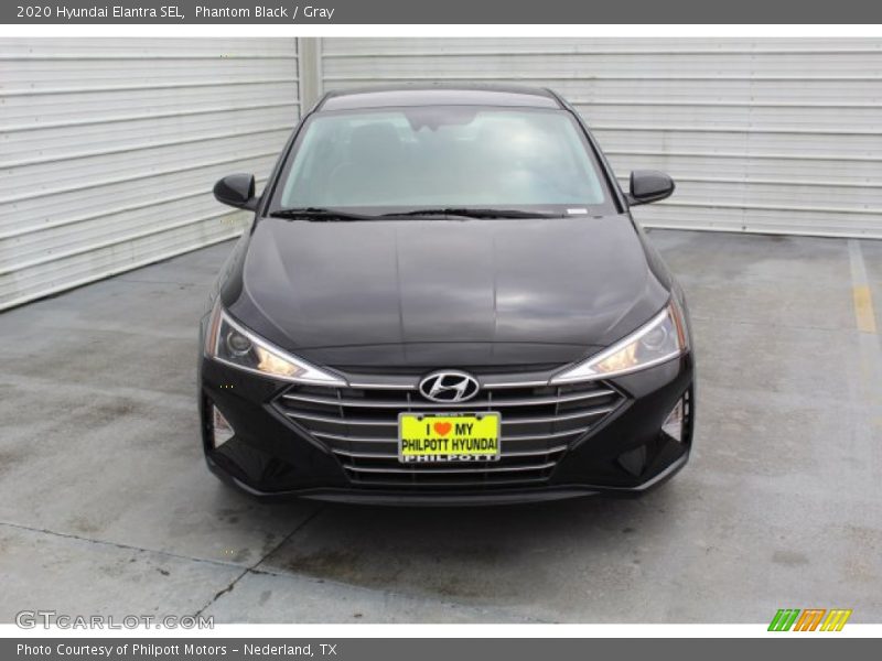 Phantom Black / Gray 2020 Hyundai Elantra SEL