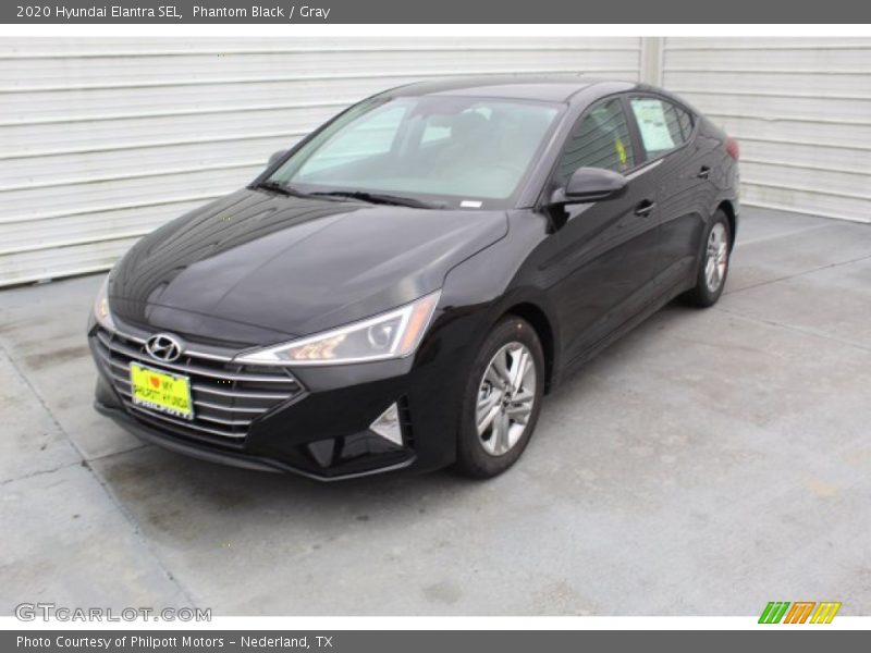 Phantom Black / Gray 2020 Hyundai Elantra SEL