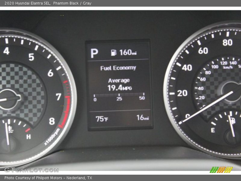 Phantom Black / Gray 2020 Hyundai Elantra SEL