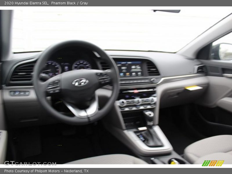 Phantom Black / Gray 2020 Hyundai Elantra SEL