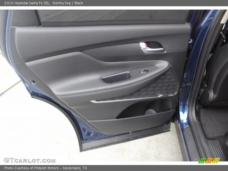 Stormy Sea / Black 2020 Hyundai Santa Fe SEL