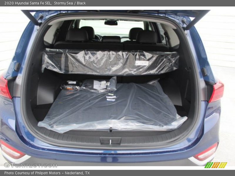 Stormy Sea / Black 2020 Hyundai Santa Fe SEL