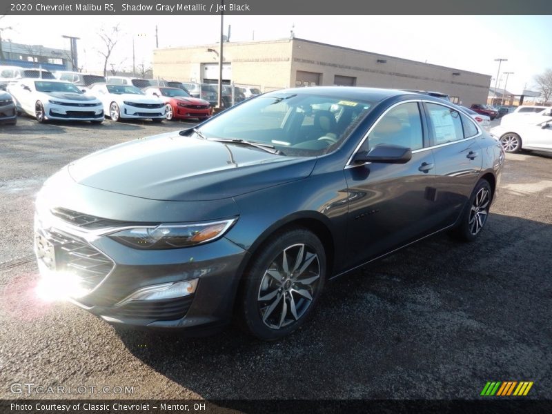 Shadow Gray Metallic / Jet Black 2020 Chevrolet Malibu RS