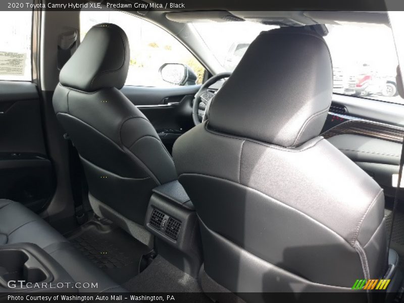 Predawn Gray Mica / Black 2020 Toyota Camry Hybrid XLE