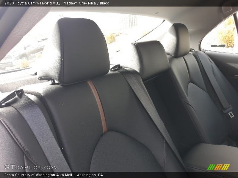 Predawn Gray Mica / Black 2020 Toyota Camry Hybrid XLE