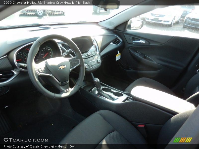 Shadow Gray Metallic / Jet Black 2020 Chevrolet Malibu RS