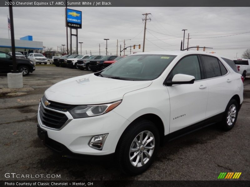Summit White / Jet Black 2020 Chevrolet Equinox LT AWD