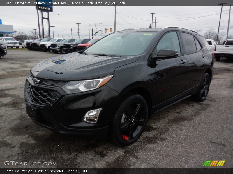 Mosaic Black Metallic / Jet Black 2020 Chevrolet Equinox Premier AWD