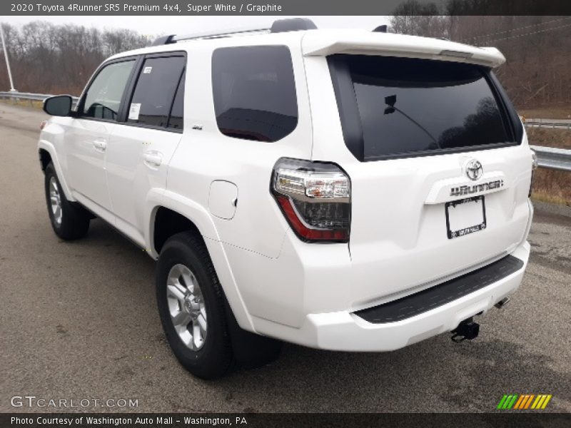 Super White / Graphite 2020 Toyota 4Runner SR5 Premium 4x4