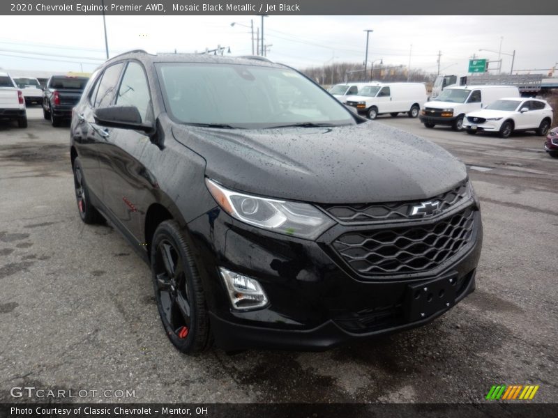 Mosaic Black Metallic / Jet Black 2020 Chevrolet Equinox Premier AWD