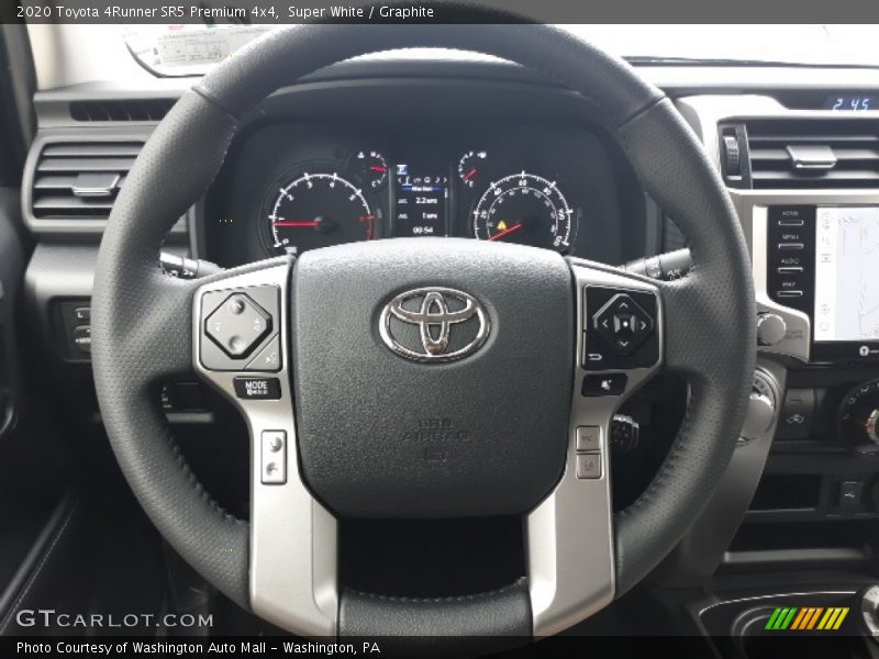 Super White / Graphite 2020 Toyota 4Runner SR5 Premium 4x4