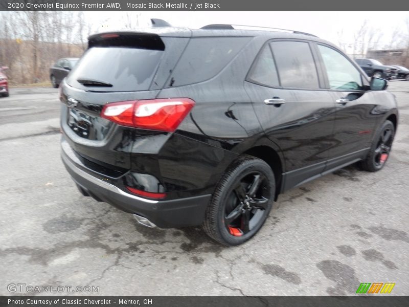 Mosaic Black Metallic / Jet Black 2020 Chevrolet Equinox Premier AWD