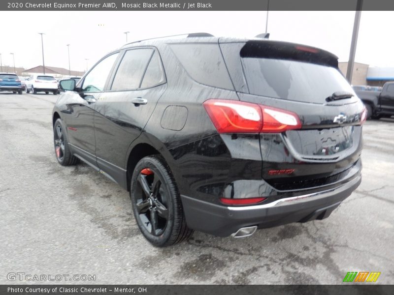 Mosaic Black Metallic / Jet Black 2020 Chevrolet Equinox Premier AWD