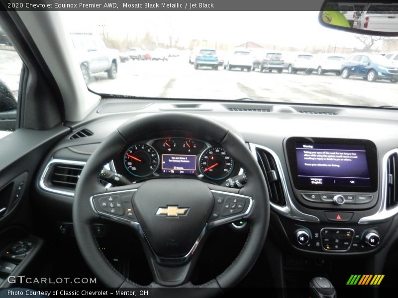 Mosaic Black Metallic / Jet Black 2020 Chevrolet Equinox Premier AWD