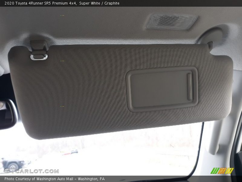Super White / Graphite 2020 Toyota 4Runner SR5 Premium 4x4