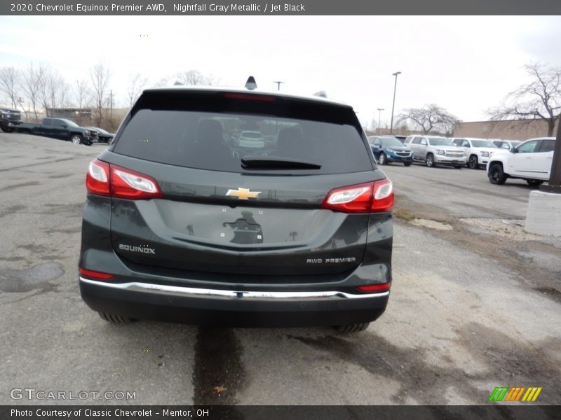 Nightfall Gray Metallic / Jet Black 2020 Chevrolet Equinox Premier AWD