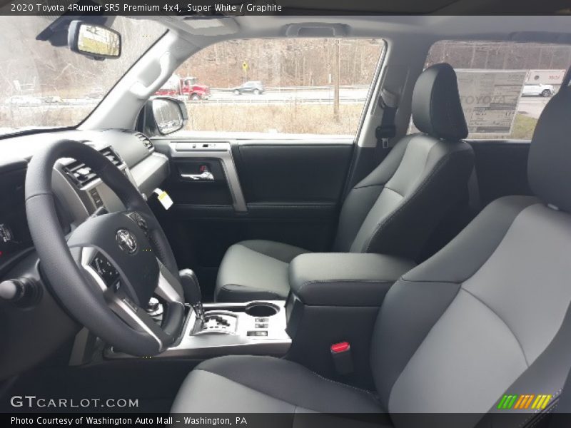 Super White / Graphite 2020 Toyota 4Runner SR5 Premium 4x4