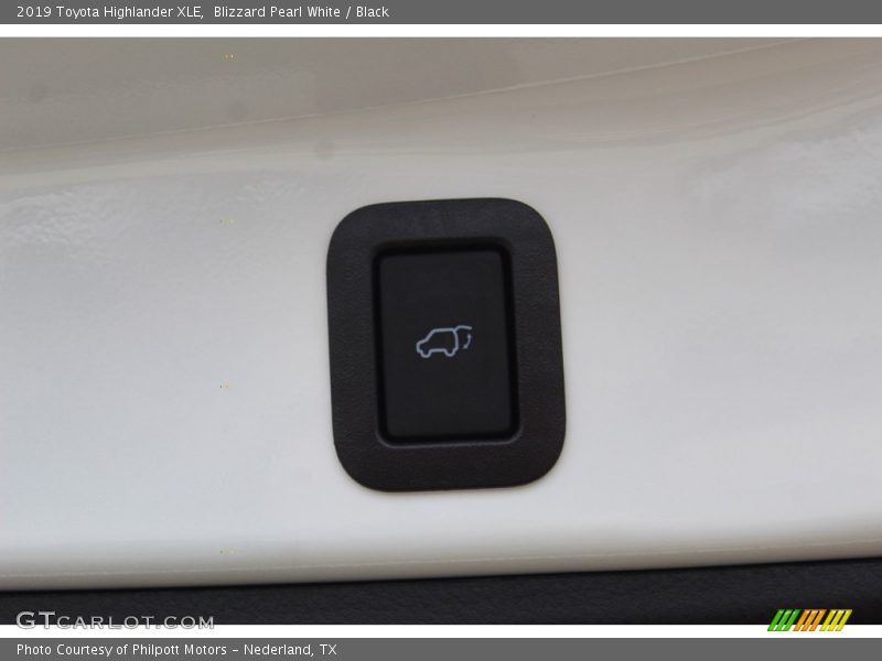 Blizzard Pearl White / Black 2019 Toyota Highlander XLE