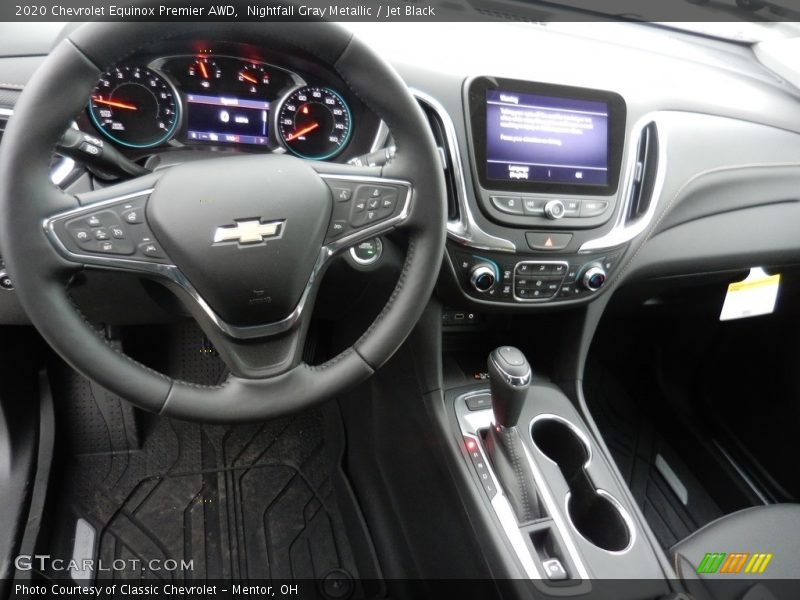 Nightfall Gray Metallic / Jet Black 2020 Chevrolet Equinox Premier AWD