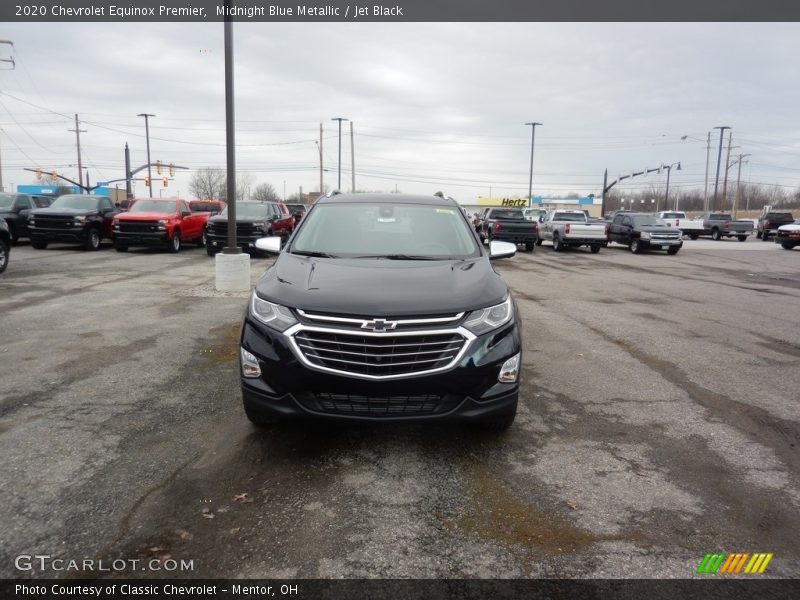 Midnight Blue Metallic / Jet Black 2020 Chevrolet Equinox Premier